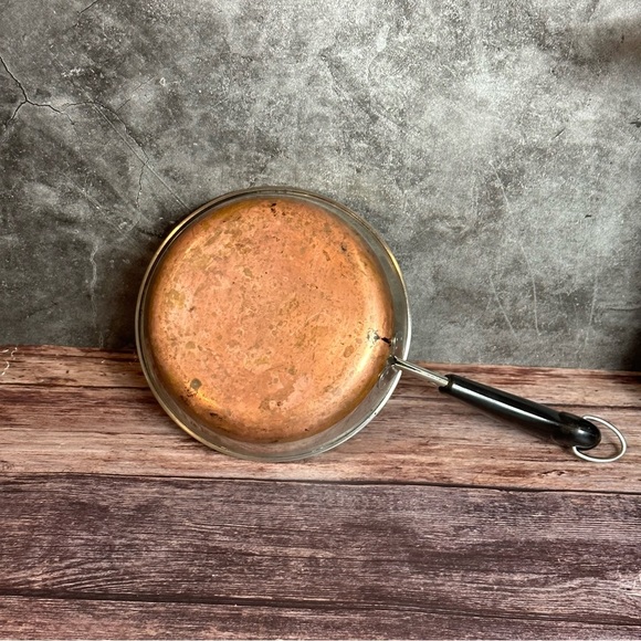 Vintage Revere Ware 1801 Clinton IL Skillet Set 7 inch and 9 inch - Picture 14 of 15